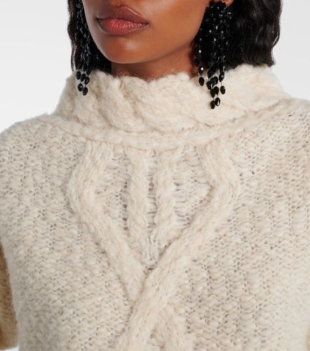 Romane cable-knit turtleneck sweater - Isabel Marant - Modalova
