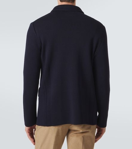 Double-breasted virgin wool blazer - Lardini - Modalova