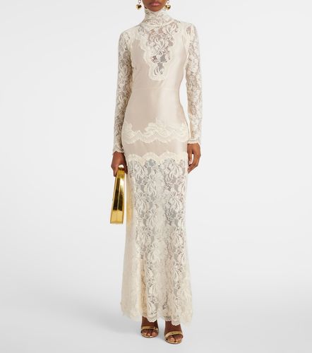 Rabanne Abito lungo con pizzo - Rabanne - Modalova