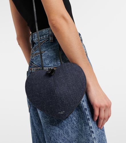 Alaïa Borsa Le Cœur in denim - Alaia - Modalova