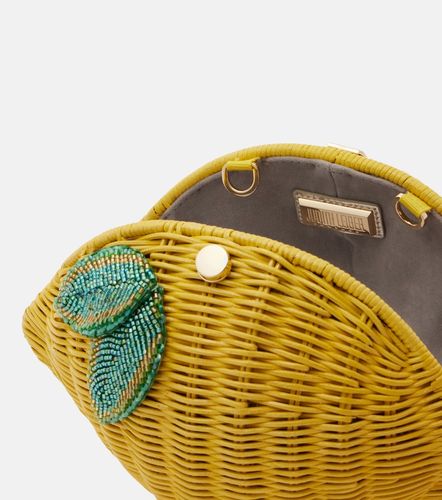 Clutch Lemon in vimini - Judith Leiber Couture - Modalova