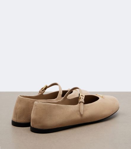 Prada Bailarinas Mary Jane de ante - Prada - Modalova