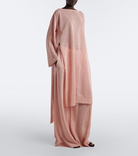 Alaïa Caftán de punto de lino y seda - Alaia - Modalova