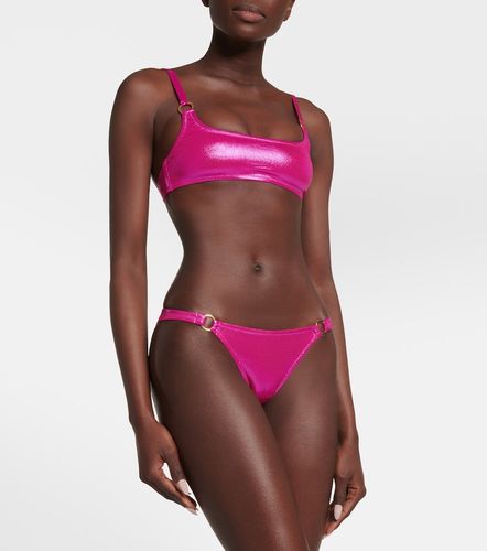Bari metallic bikini top - Melissa Odabash - Modalova