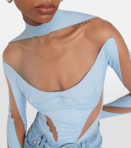 Mugler Paneled bodysuit - Mugler - Modalova