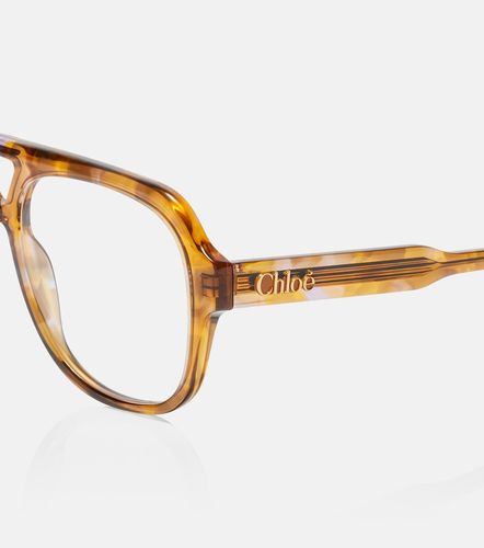 Chloé Occhiali aviator oversize Optical Native - Chloe - Modalova