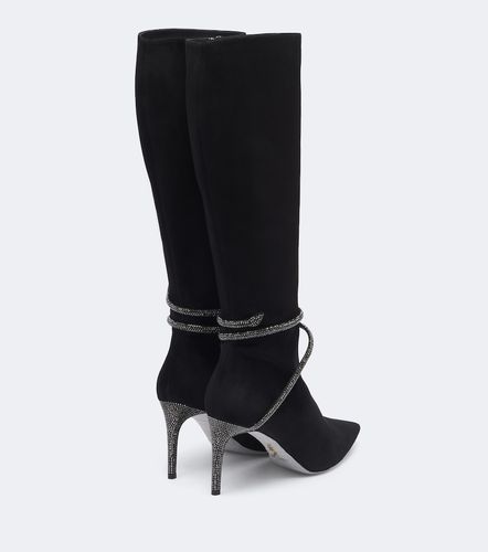 Cleo embellished suede knee-high boots - Rene Caovilla - Modalova