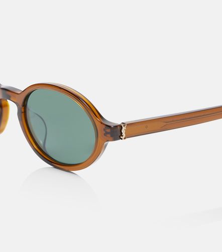 Gafas de sol ovaladas Monogram - Saint Laurent - Modalova