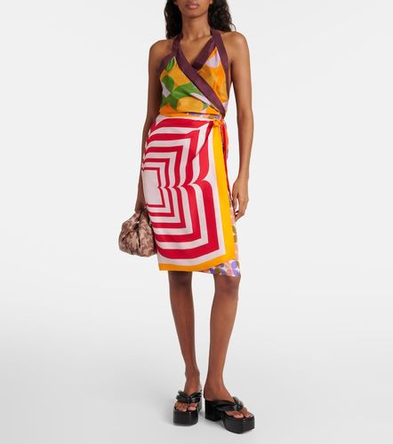 Top de seda estampado - Dries Van Noten - Modalova