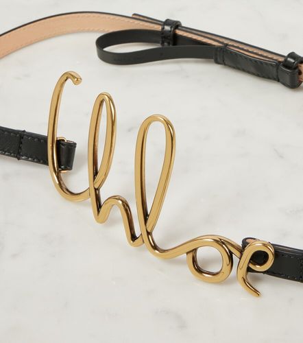 Iconic slim leather belt - Chloe - Modalova