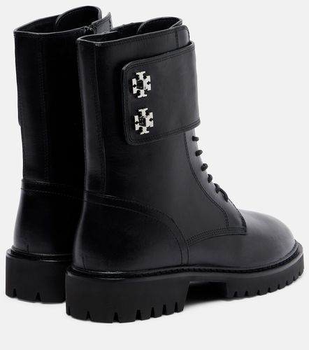 Tory Burch Botas Turnlock de piel - Tory Burch - Modalova