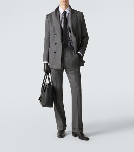 Tom Ford Pantaloni regular in lana - Tom Ford - Modalova