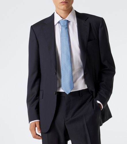 Corbata de jacquard de seda - Giorgio Armani - Modalova