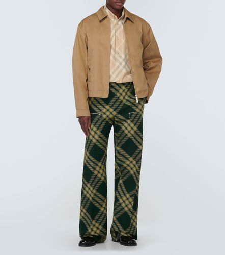 Camisa Check de algodón - Burberry - Modalova
