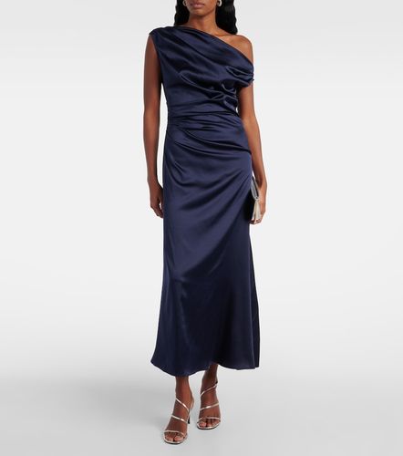 Elyse pleated silk-blend maxi dress - Staud - Modalova