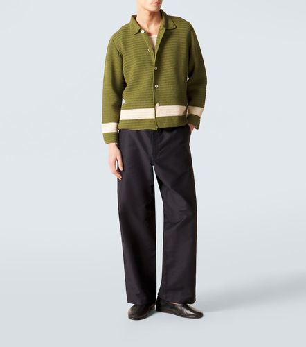 Camisa Marsh de croché de algodón - Bode - Modalova