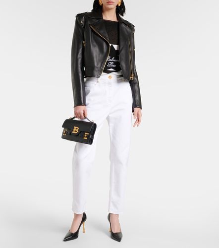 Balmain Jersey a rayas con logo - Balmain - Modalova