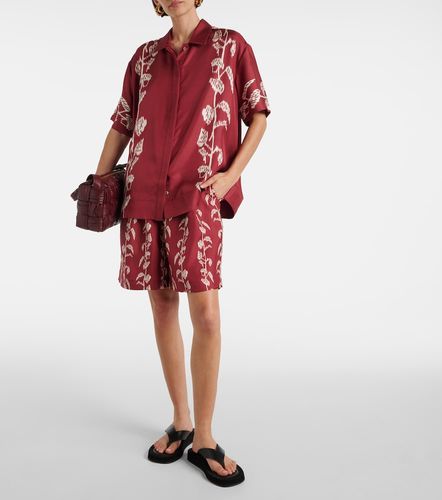 Bermudas Carros de sarga de seda - Asceno - Modalova