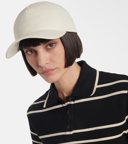 Cappello da baseball con ricamo - Saint Laurent - Modalova
