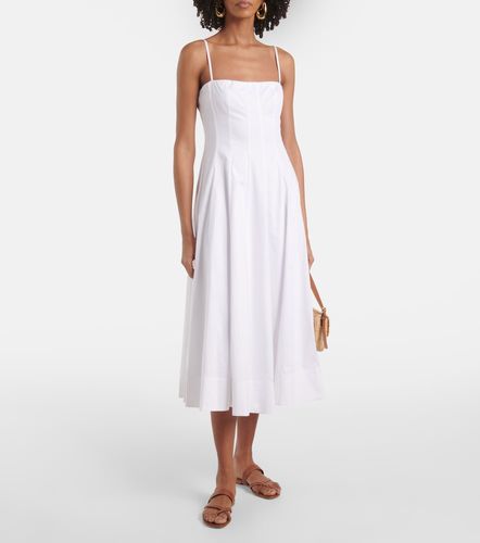 Vestido midi Wylie de algodón - Staud - Modalova