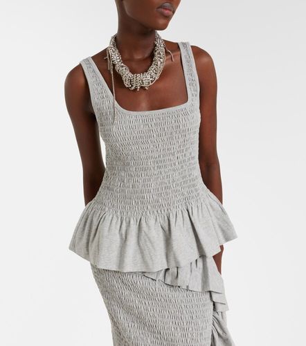 Top in cotone con peplum - Dries Van Noten - Modalova