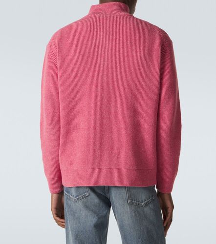 Wool and cotton half-zip sweater - JW Anderson - Modalova