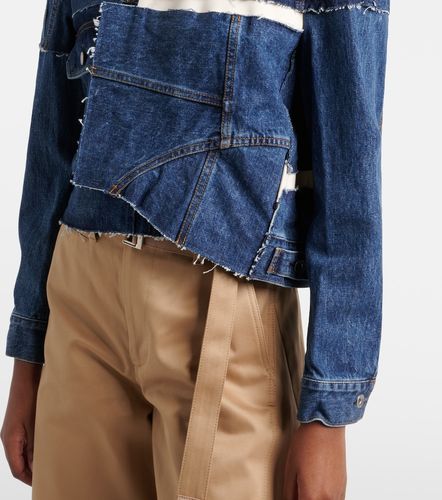Sacai Patchwork denim jacket - Sacai - Modalova