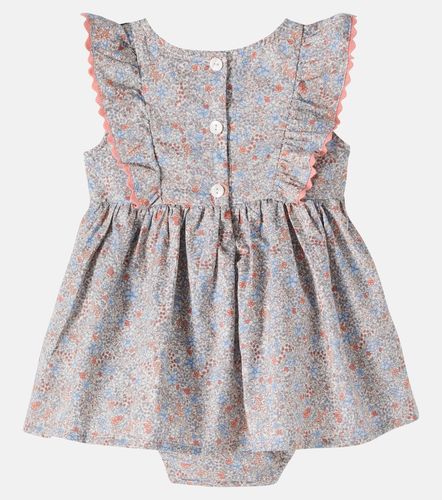 Bebé - vestido Sofia de algodón floral - Wheat - Modalova
