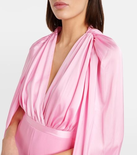 Safiyaa Bianca caped jumpsuit - Safiyaa - Modalova
