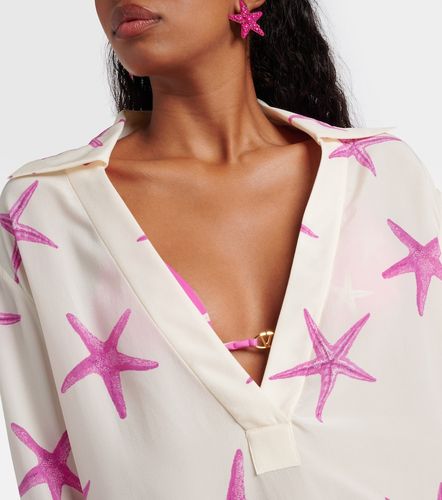 Valentino Camisa de seda estampada - Valentino - Modalova
