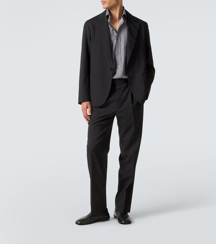 Stòffa Pantaloni regular in lana - Stoffa - Modalova
