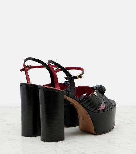 Crasher leather platform sandals - Valentino Garavani - Modalova