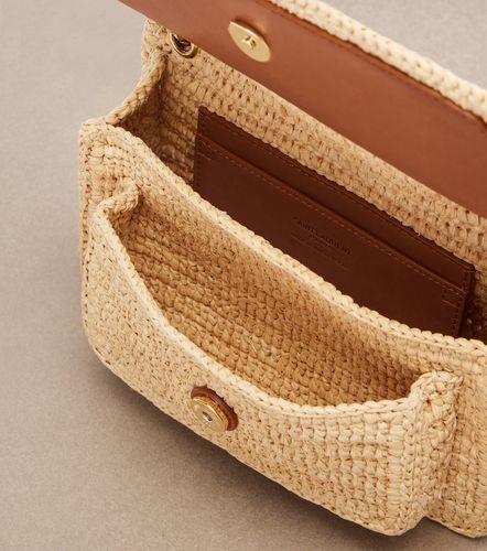 Borsa a tracolla Niki Mini in rafia - Saint Laurent - Modalova