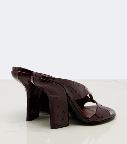 Patent leather wedge mules - Dries Van Noten - Modalova