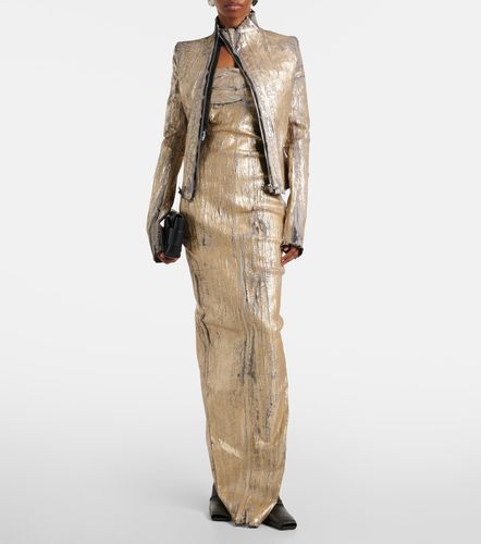 Rick Owens Gary coated denim jacket - Rick Owens - Modalova