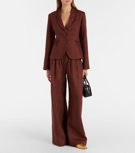 Posse Blazer Sabine de lino - Posse - Modalova