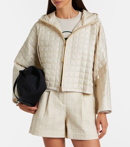 Chaqueta acolchada de plumas con capucha - Moncler - Modalova