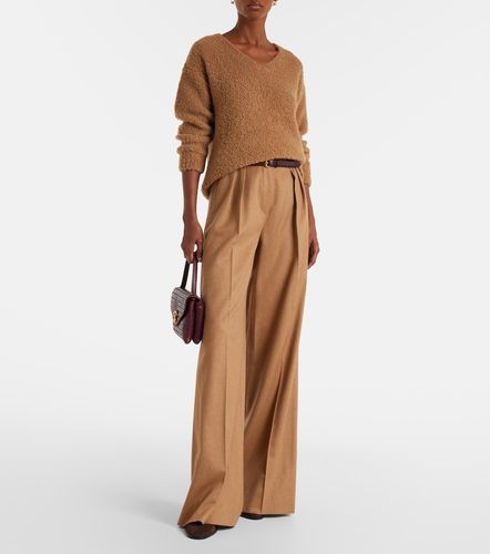 Pullover Pantera in cammello e seta - Max Mara - Modalova