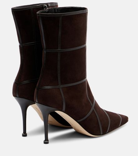 Botines Trulona 90 de ante - Manolo Blahnik - Modalova