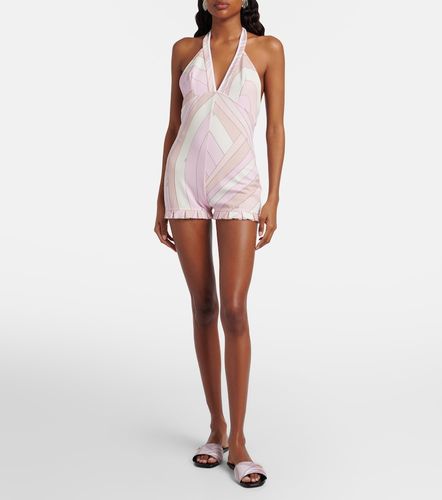 Pucci Iride satin jersey romper - Pucci - Modalova