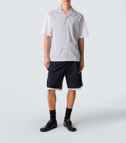 Camicia bowling in cotone a righe - Jil Sander - Modalova