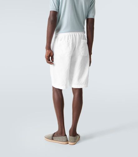 Fedeli Vico linen Bermuda shorts - Fedeli - Modalova