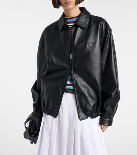 Prada Giacca blouson in pelle - Prada - Modalova