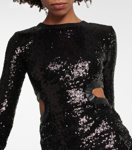 Abito corto Dolce in nylon con paillettes - Staud - Modalova