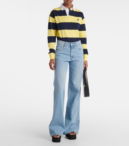 Coperni Striped cotton bodysuit - Coperni - Modalova