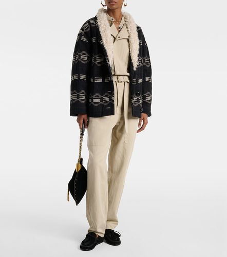 Giacca Qayla in jacquard di misto cotone - Marant Etoile - Modalova