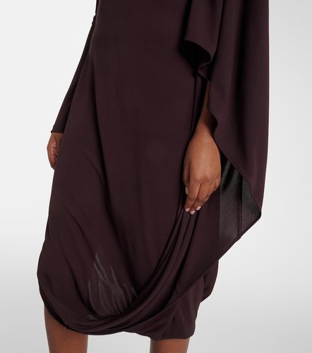 Caped crepe jersey minidress - Stella McCartney - Modalova
