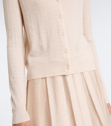 Vince Pointelle wool cardigan - Vince - Modalova