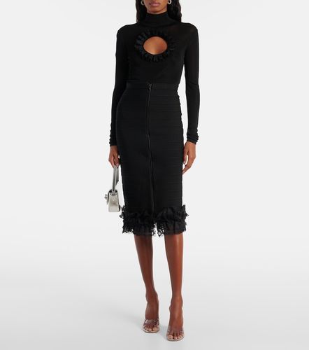 X Christopher Kane body con encaje - Self-Portrait - Modalova