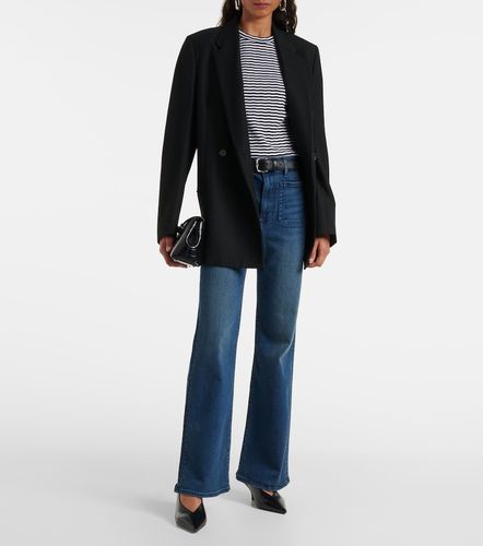 T-shirt Draya in misto cotone a righe - Veronica Beard - Modalova